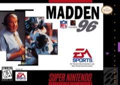 Madden NFL '96 cover