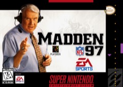 Madden NFL 97 cover