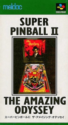 Super Pinball II: Amazing Odyssey cover