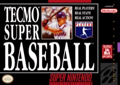 Tecmo Super Baseball cover