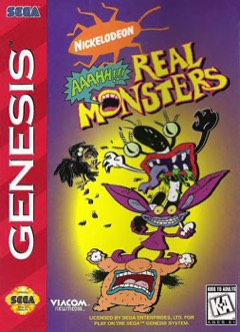 Aaahh!!! Real Monsters cover