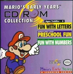 Mario's Early Years! Fun with Numbers cover