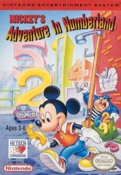 Mickey's Adventures in Numberland cover