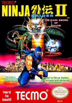 Ninja Gaiden II: The Dark Sword of Chaos cover
