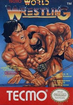 Tecmo World Wrestling cover