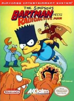 The Simpsons: Bartman Meets Radioactive Man cover